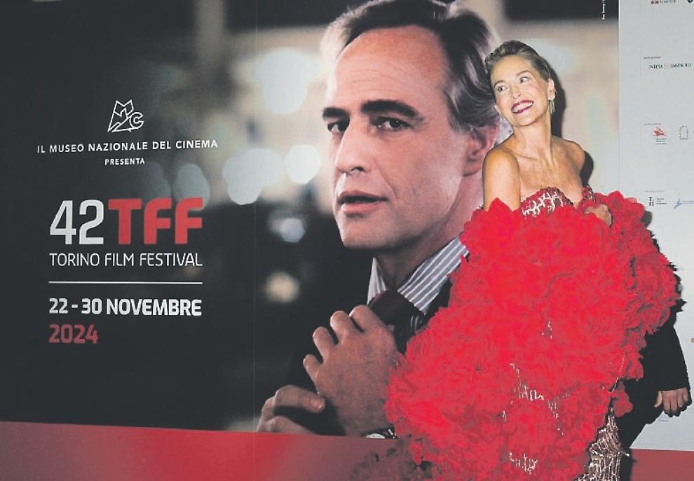 SharonStone a Torino