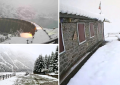 Strade chiuse per la forte nevicata: «E' la più grande nevicata a bassa quota a settembre degli ultimi 30 anni»