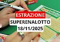 Estrazione Superenalotto: ecco i numeri vincenti di martedì 18 novembre