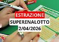 Estrazione Superenalotto: ecco i numeri vincenti di gioved&igrave; 2 aprile