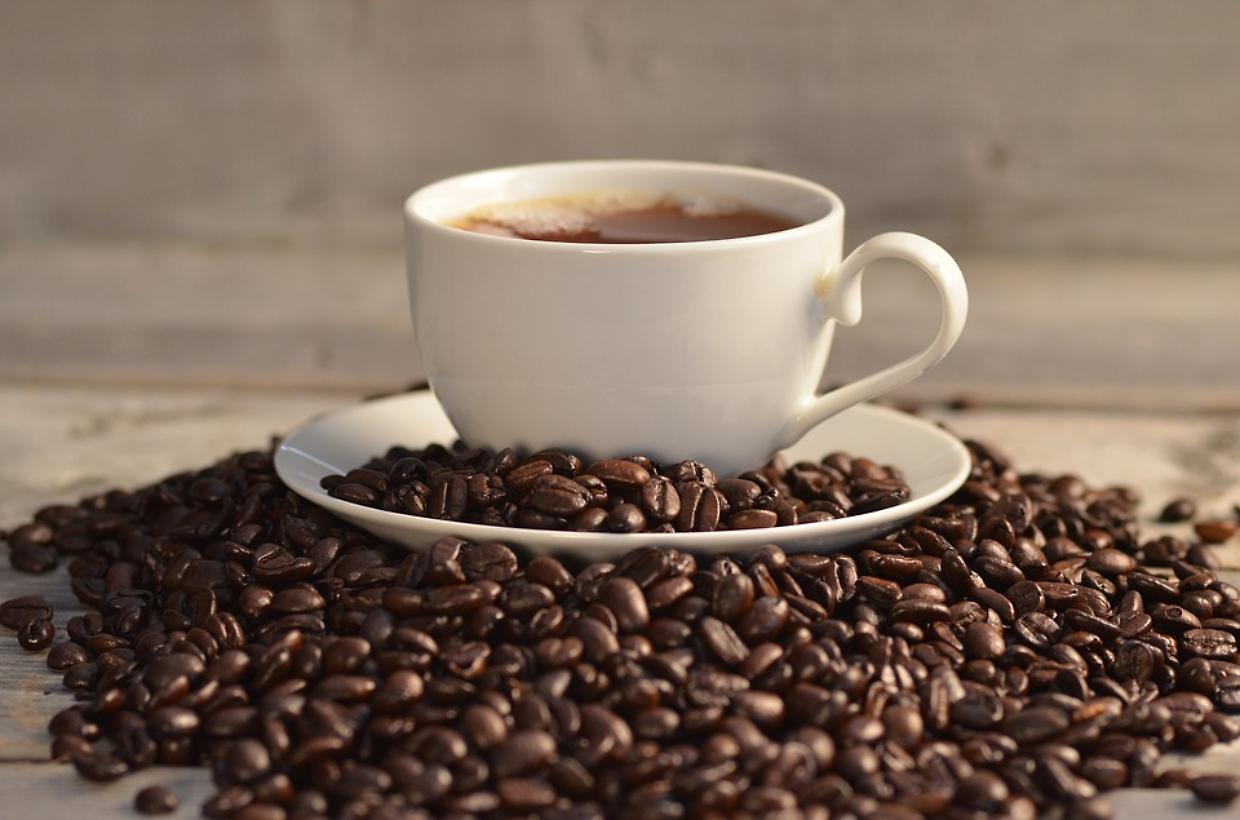 Una tazzina di caffè