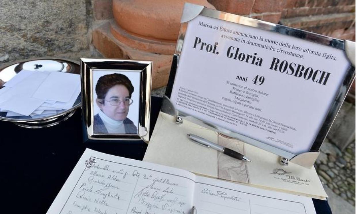 funerali gloria rosboch