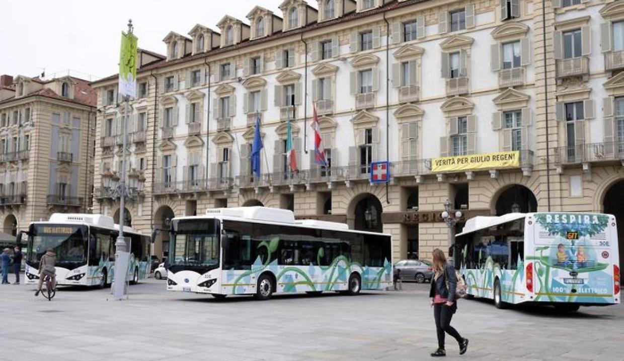 bus elettrici del Gtt