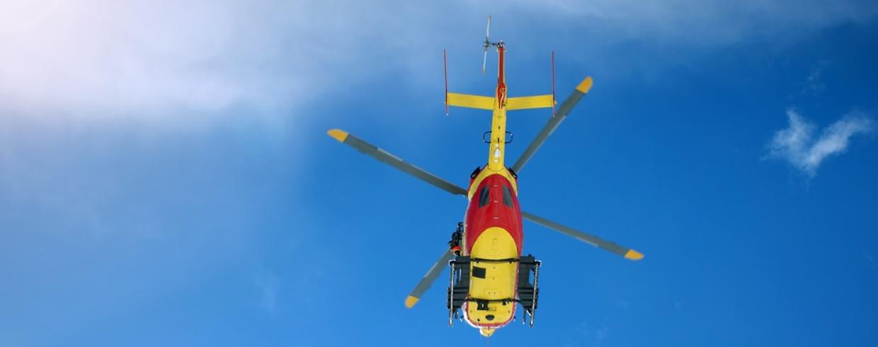 Cumiana, biker ferita durante una discesa: intervento in elicottero del Soccorso Alpino