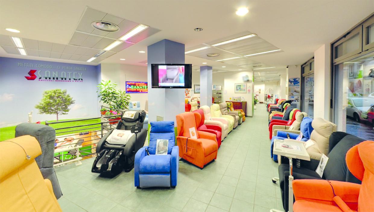 negozio poltrone sanatex
