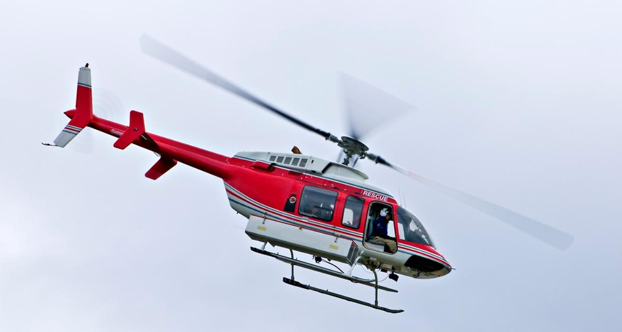 Rescue helicopter