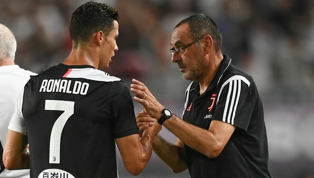 sarri ronaldo juve