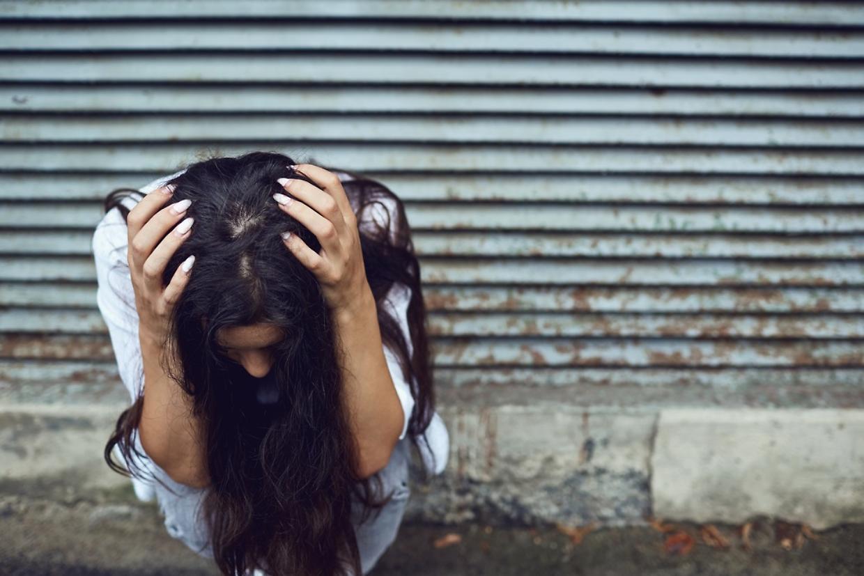 violenza donne clochard
