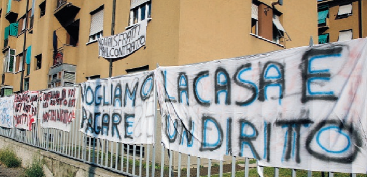 sfratto striscioni