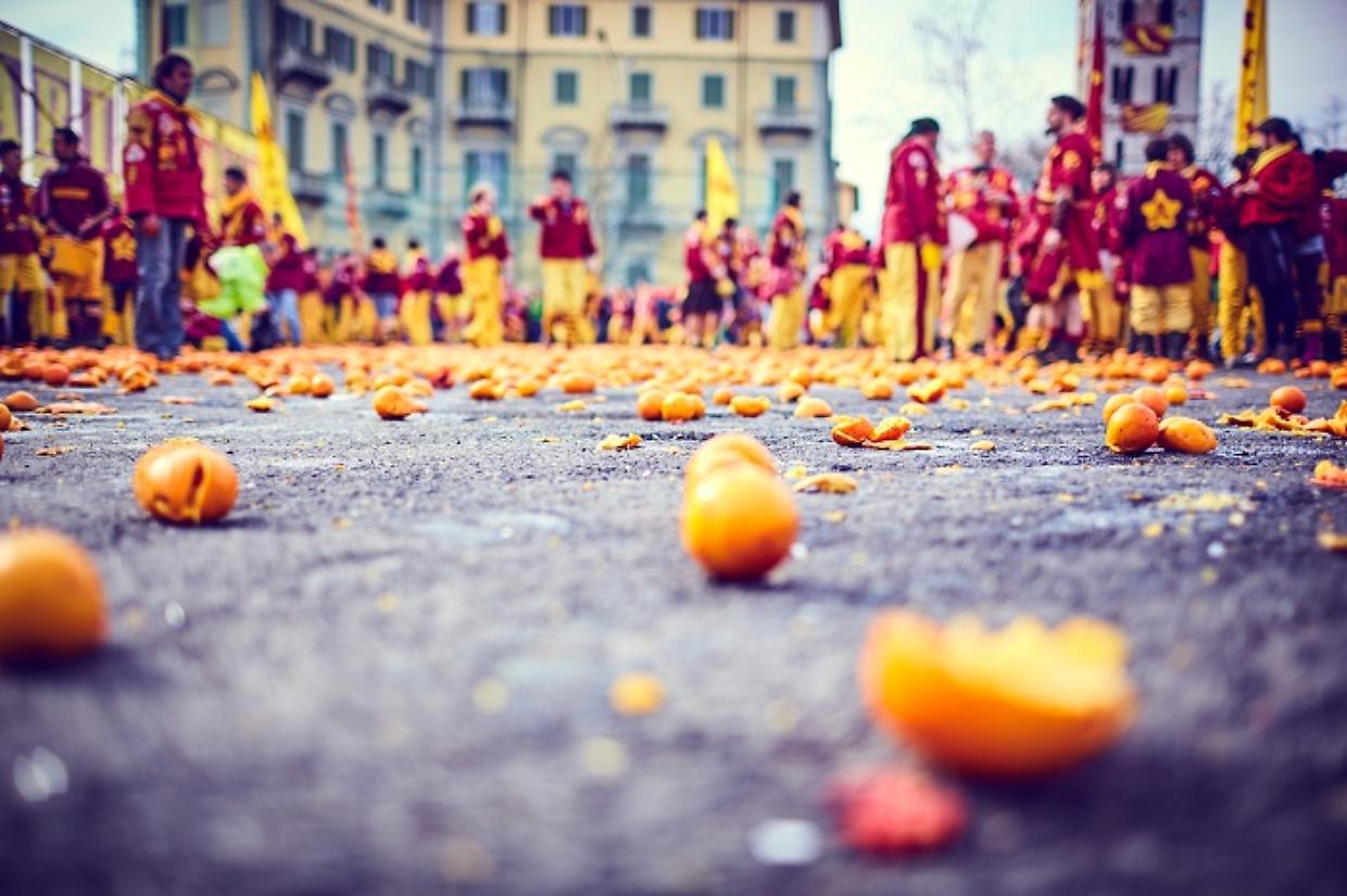 Cambia la classifica dei carri di getto dell'ultimo Carnevale di Ivrea