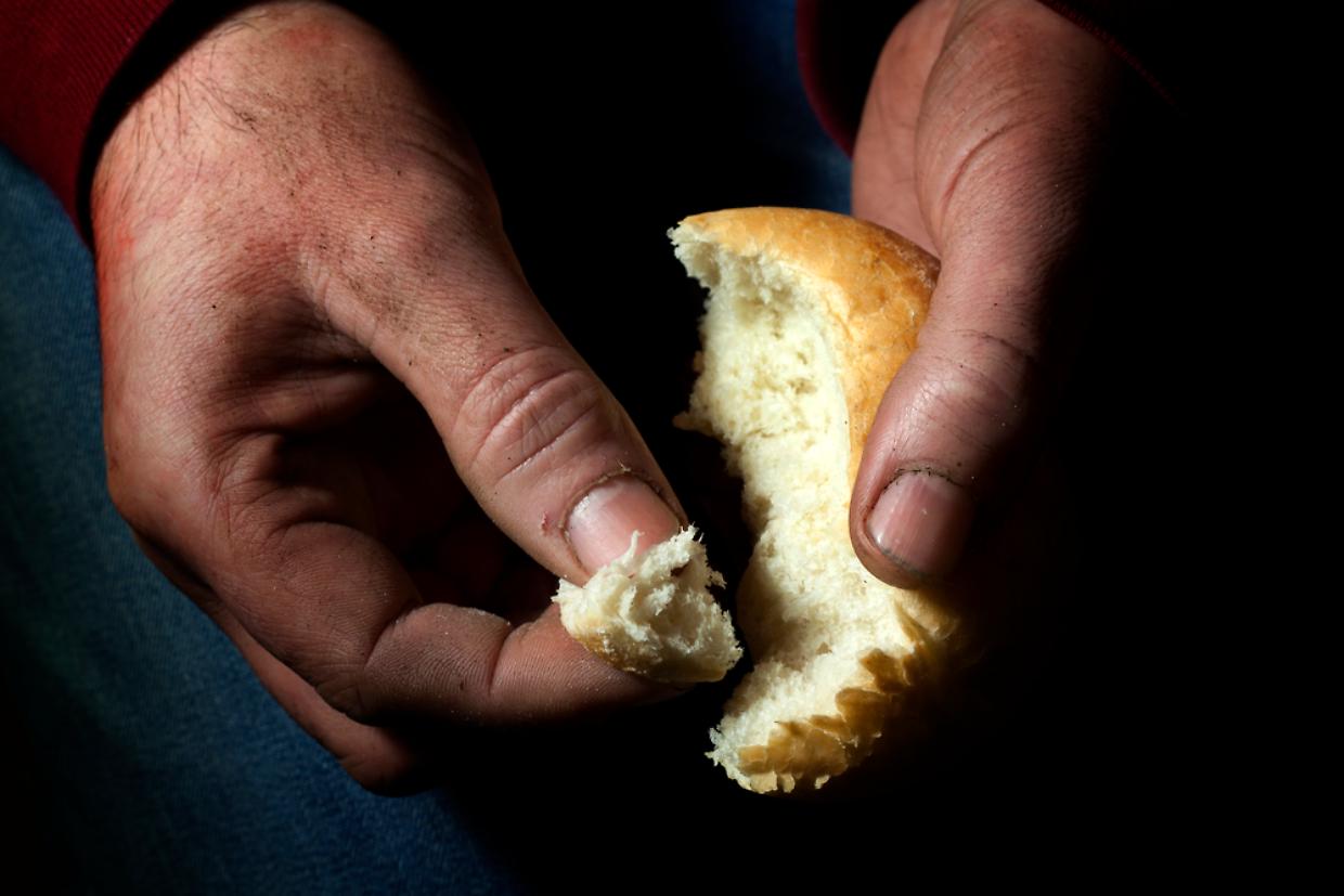 povertà pane