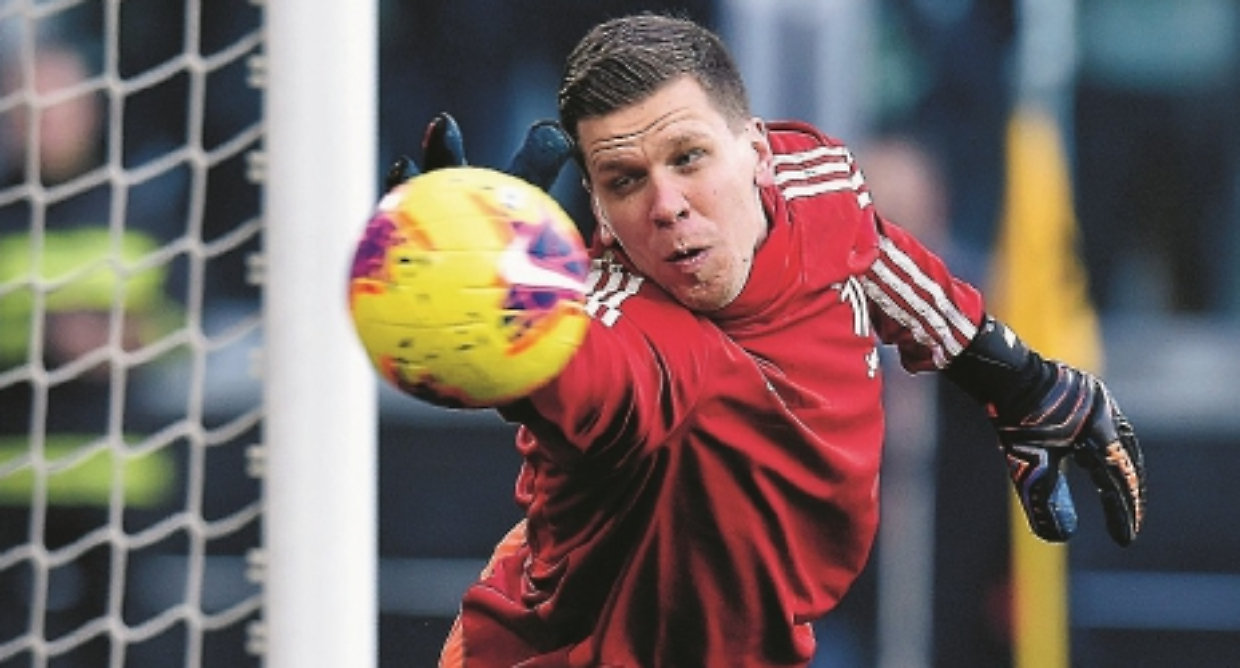 Il portiere della Juventus, Wojciech Szczesny