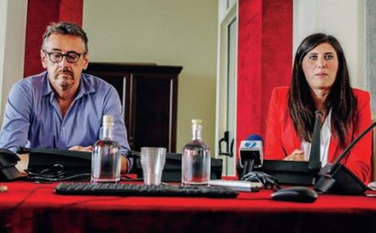 Da destra Chiara Appendino e Alberto Unia