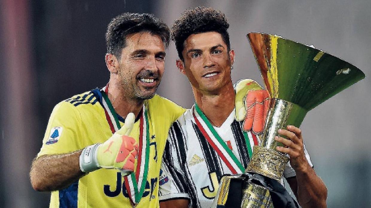 buffon e ronaldo cq