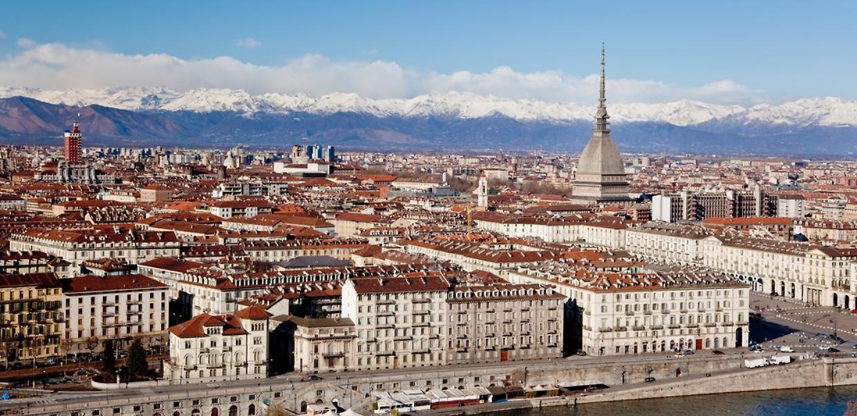 torino panoramica veduta giorno