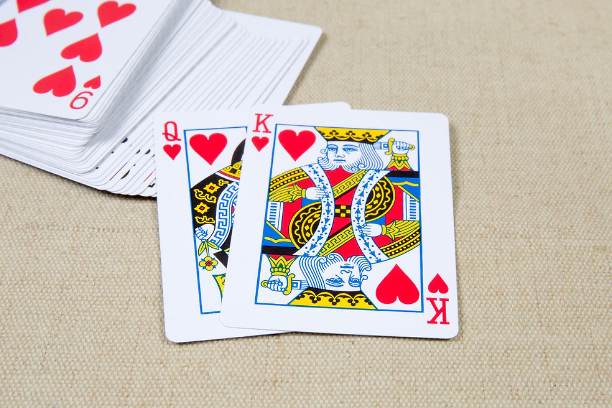 carte francesi poker
