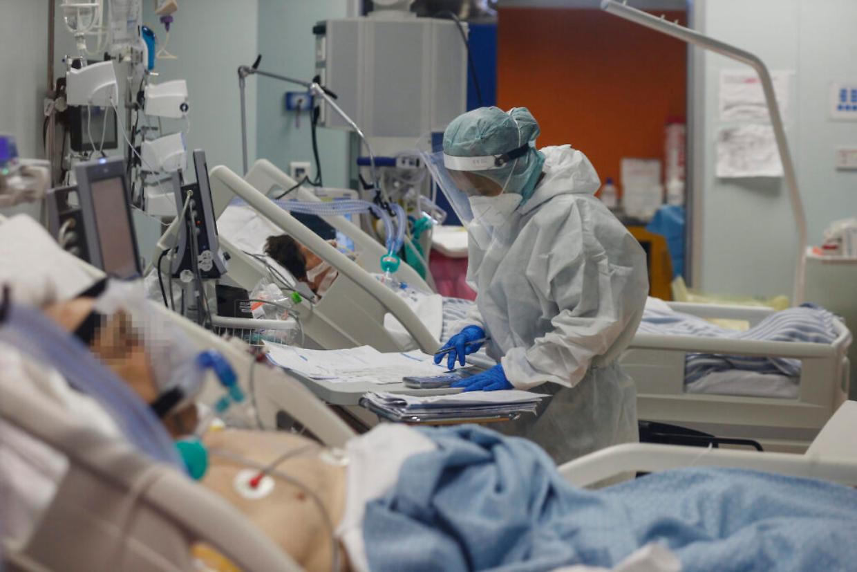 Seconda ondata di Coronavirus : ritorno in terapia intensiva Istituto Clinico Casal Palocco Covid 3