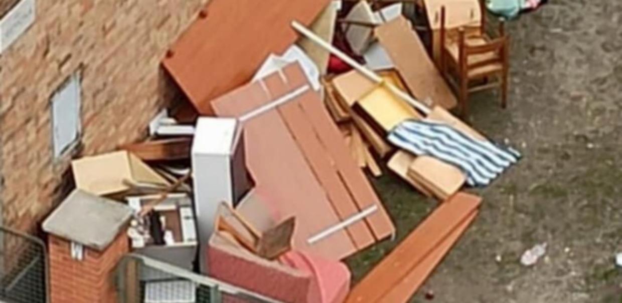 borgo aurora abusivi rifiuti