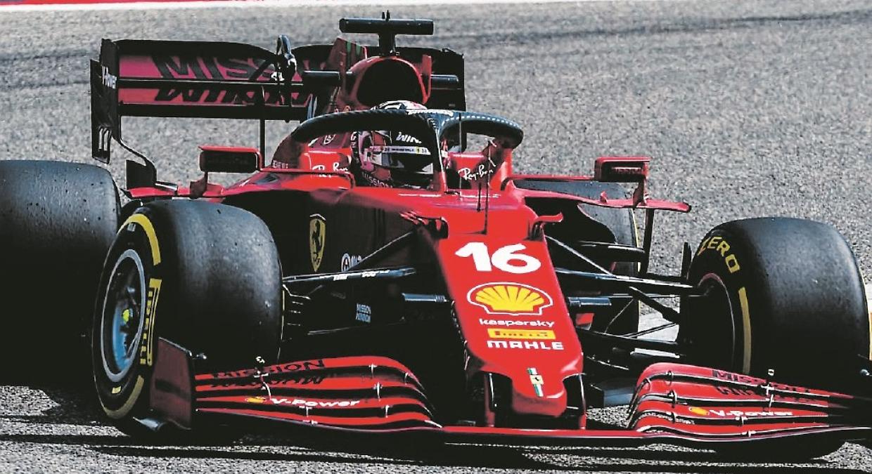 leclerc ferrari 2021