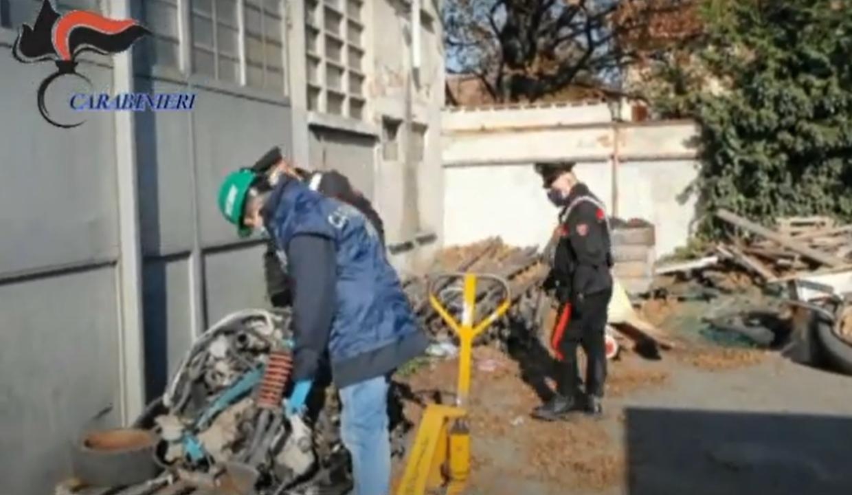 carabinieri noe rifiuti