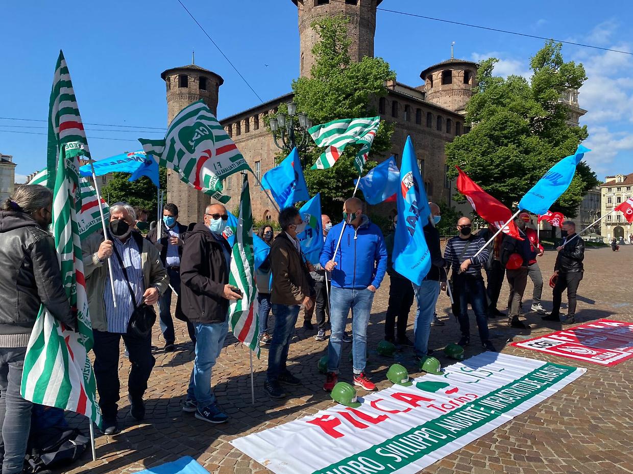 cgil fillea manifestazione ap cq