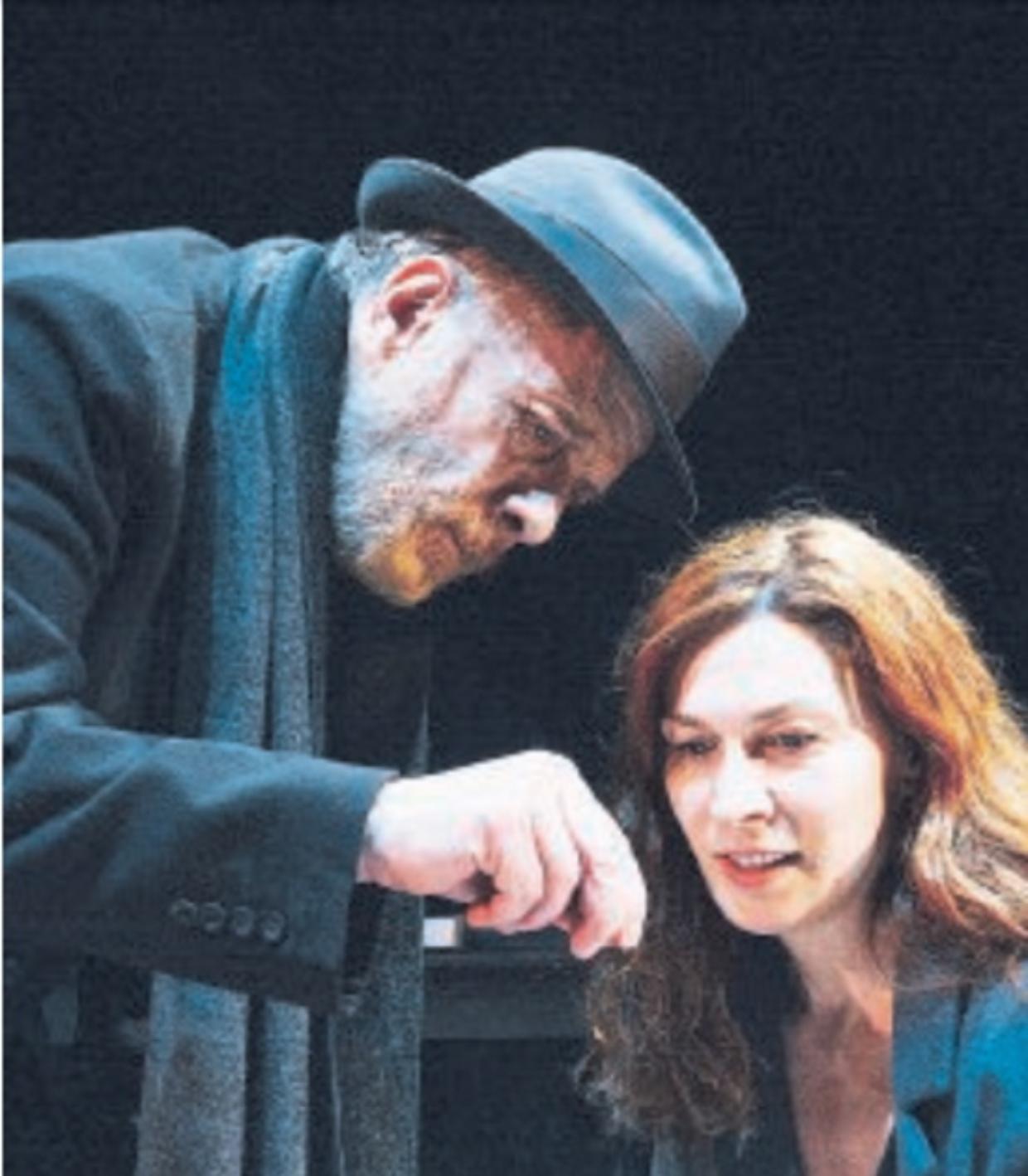 Gabriele Lavia con la moglie Federica Di Martino
