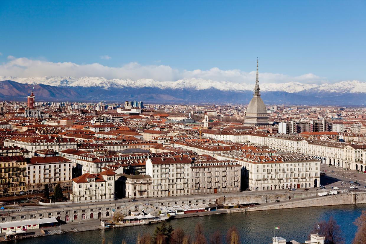 Turin panoramic view