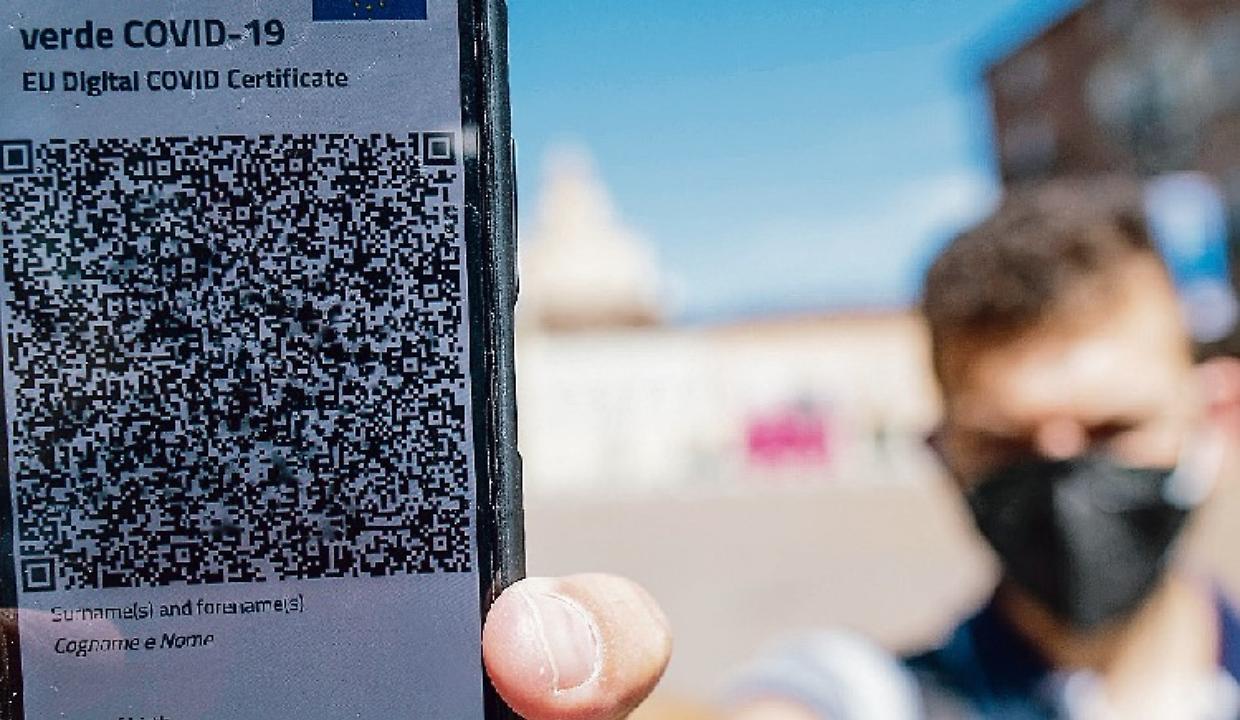 Italy's Covid-19 Green Pass For Post-Vaccine Travel