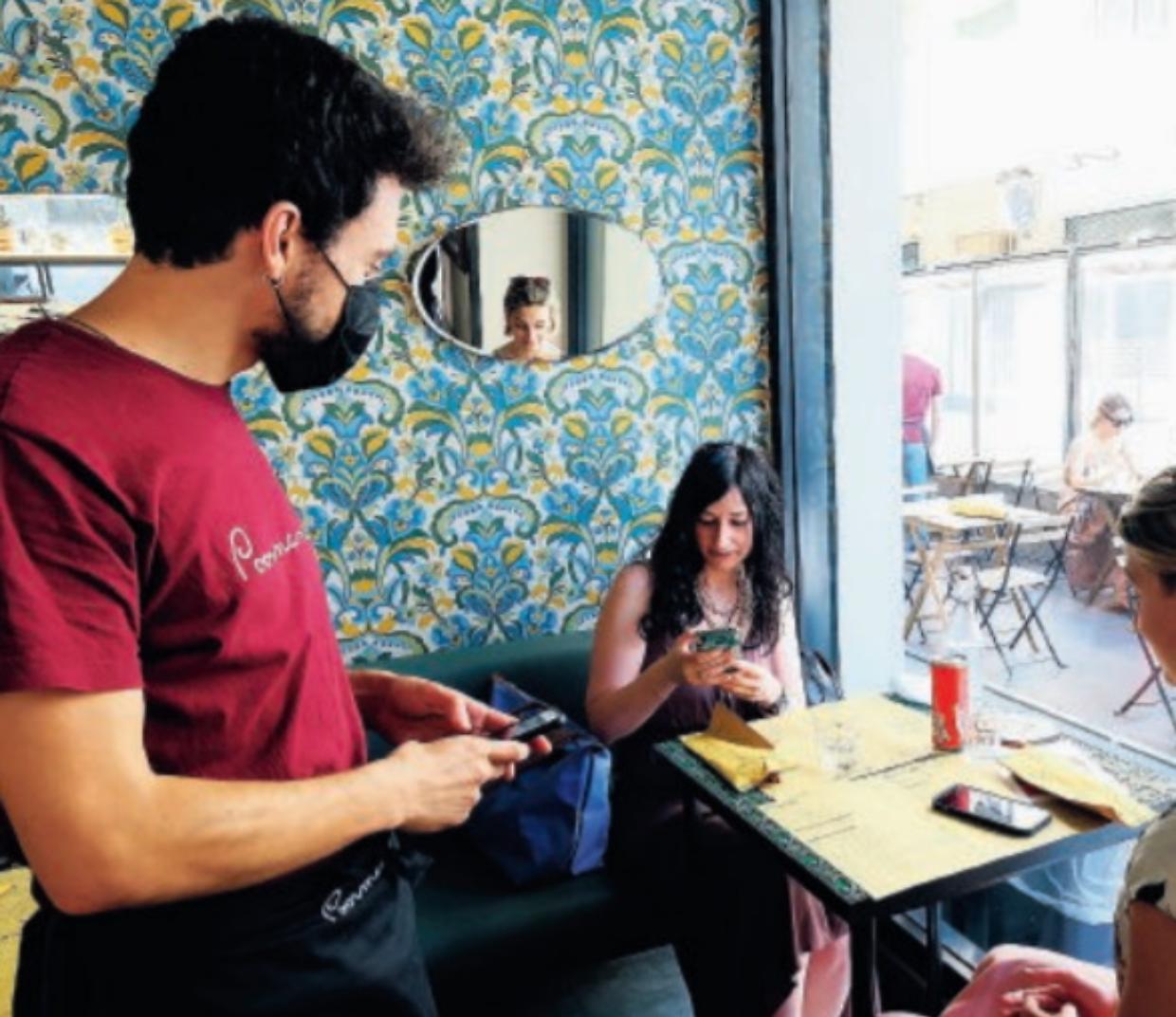 green pass ristorante giornale ok