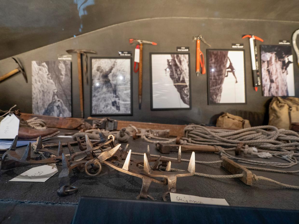 PLAN DE CORONES, ITALY - AUGUST 4 2020 - reinhold messner mounta
