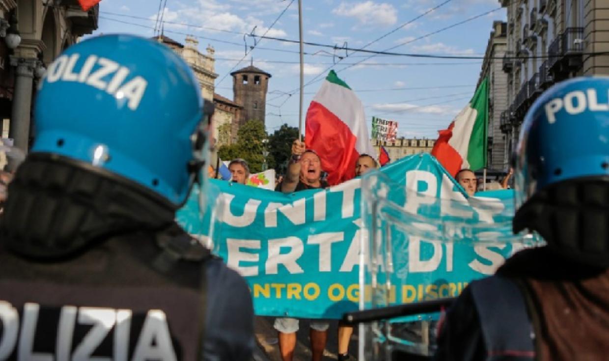 no green pass manifestazione gn