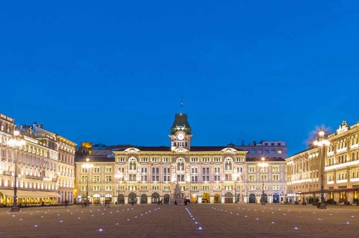 City Hall, Palazzo del Municipio, Trieste, Italy.