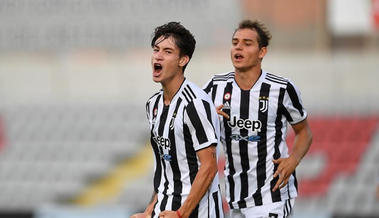 Matias Soulè quando vestiva la maglia della Juventus