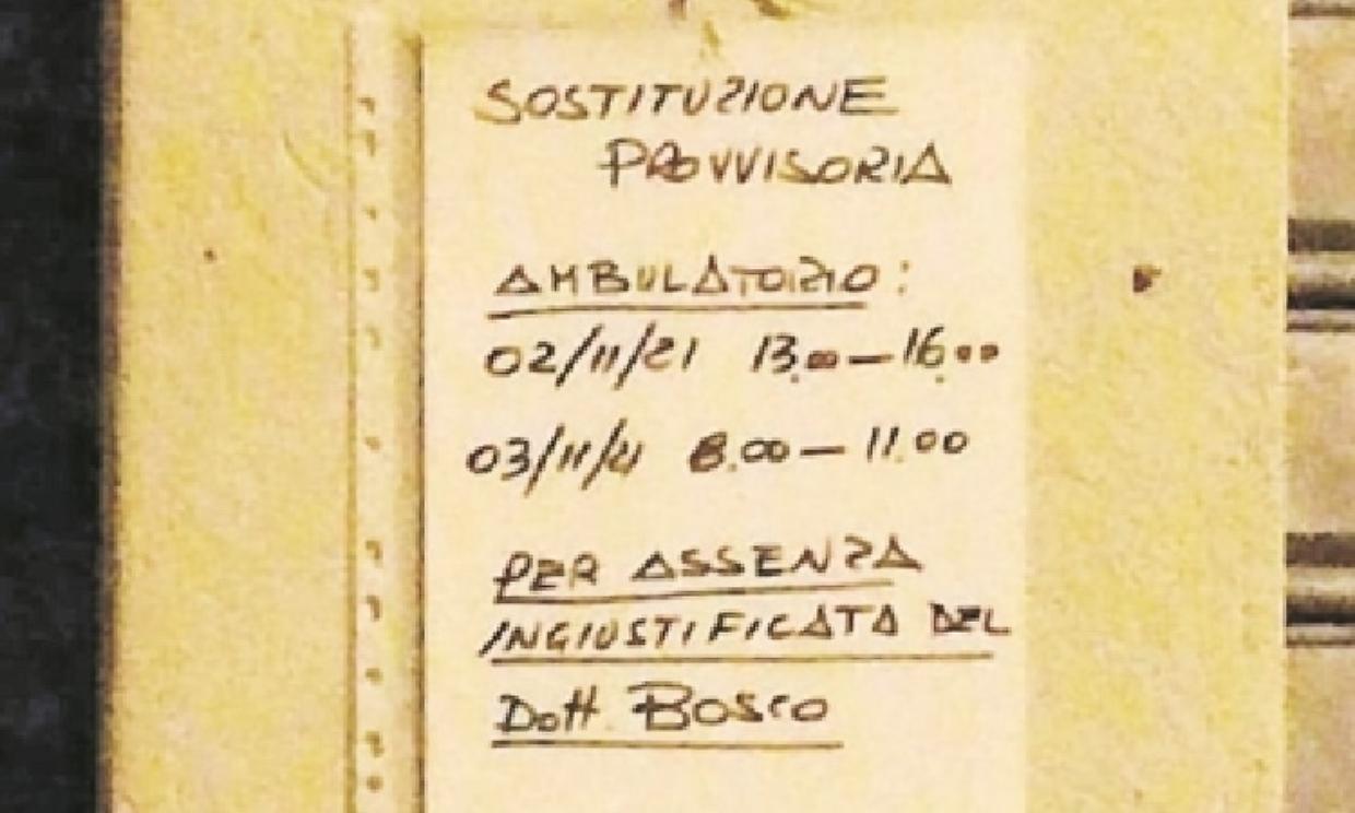medico sospeso santena gn