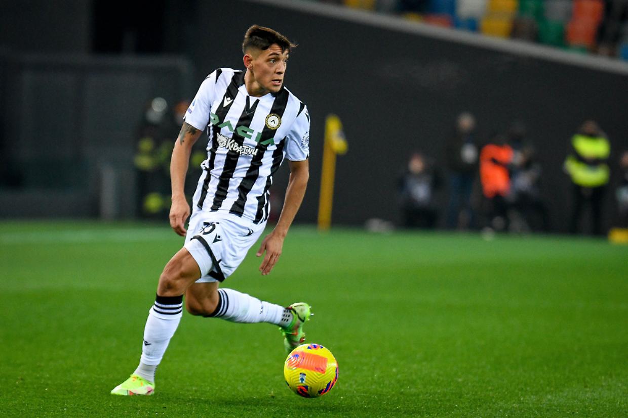 italian soccer Serie A match - Udinese Calcio vs AC Milan