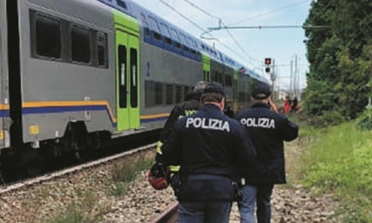 cadavere binari polizia gn