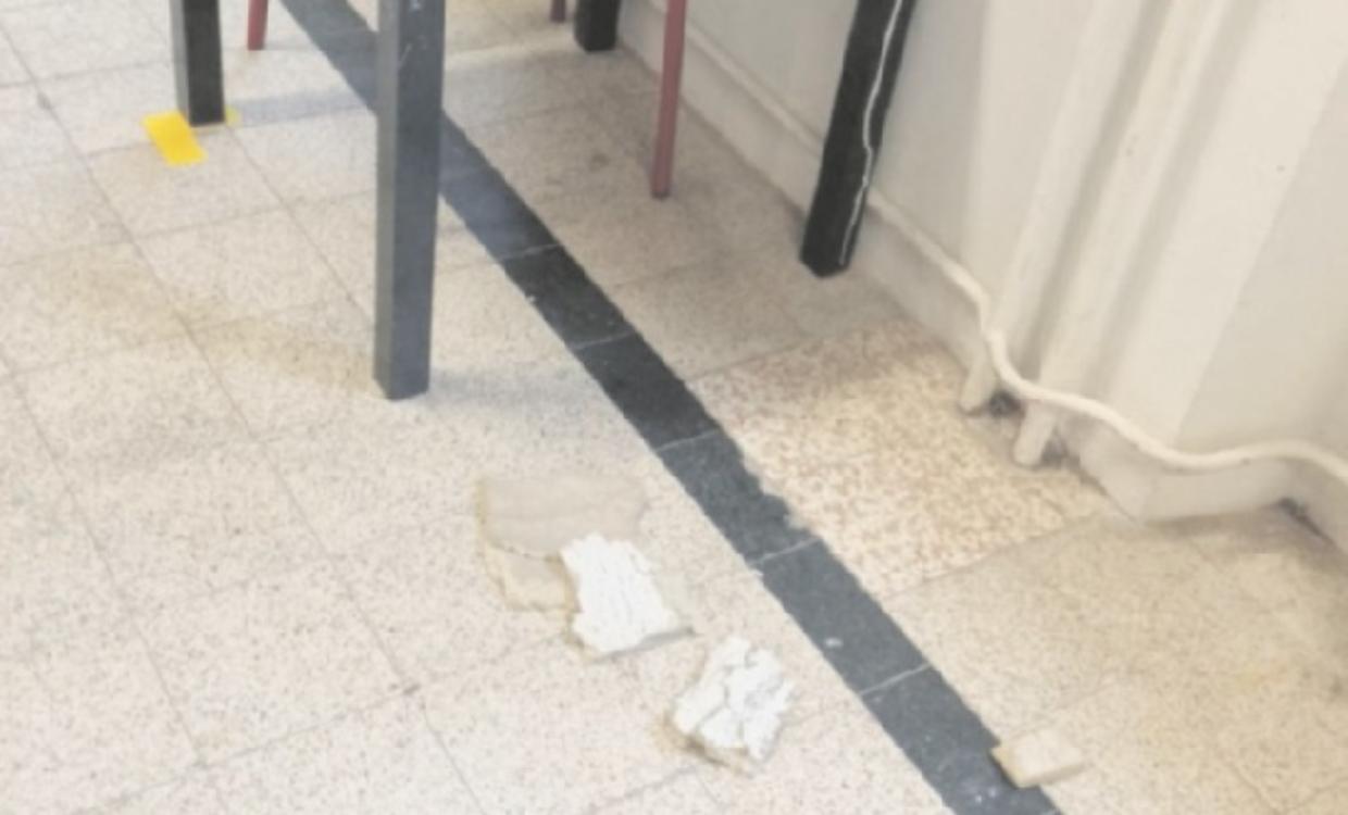 controsoffitto crollo