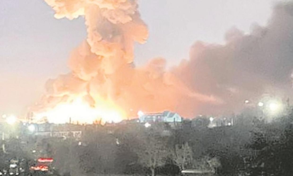 esplosione ucraina guerra