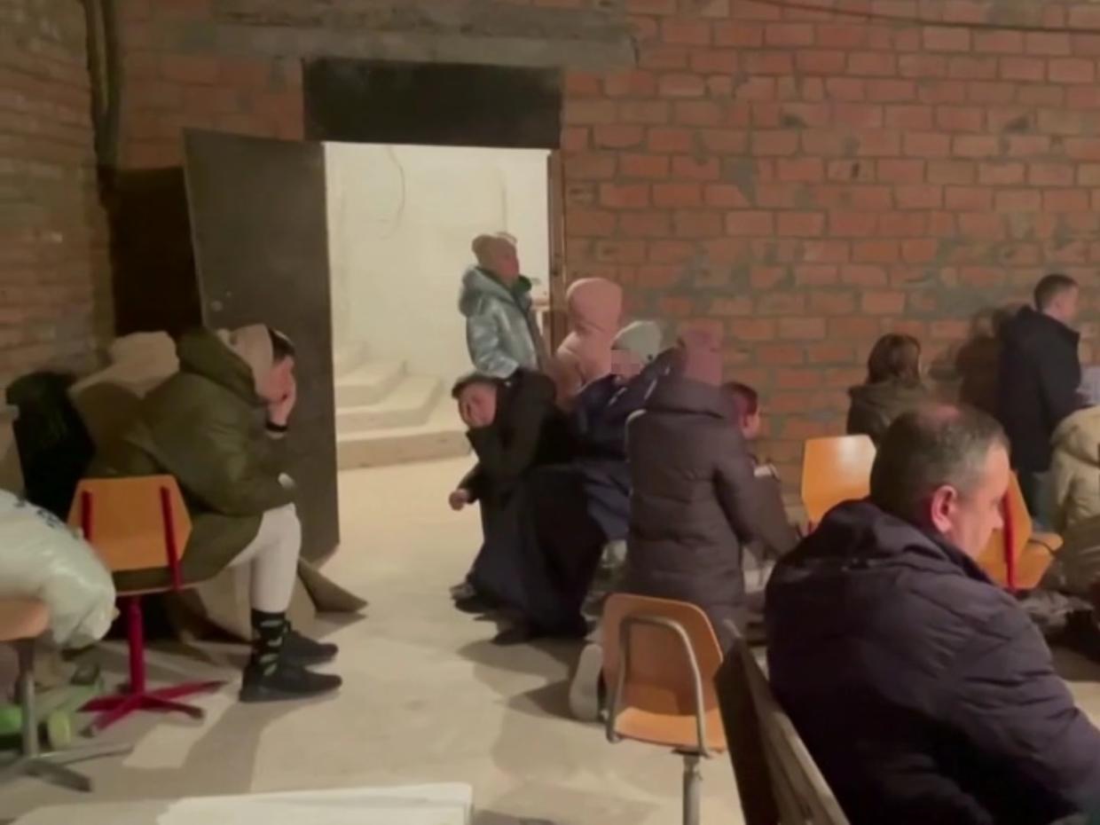 profughi Ucraina da tg5