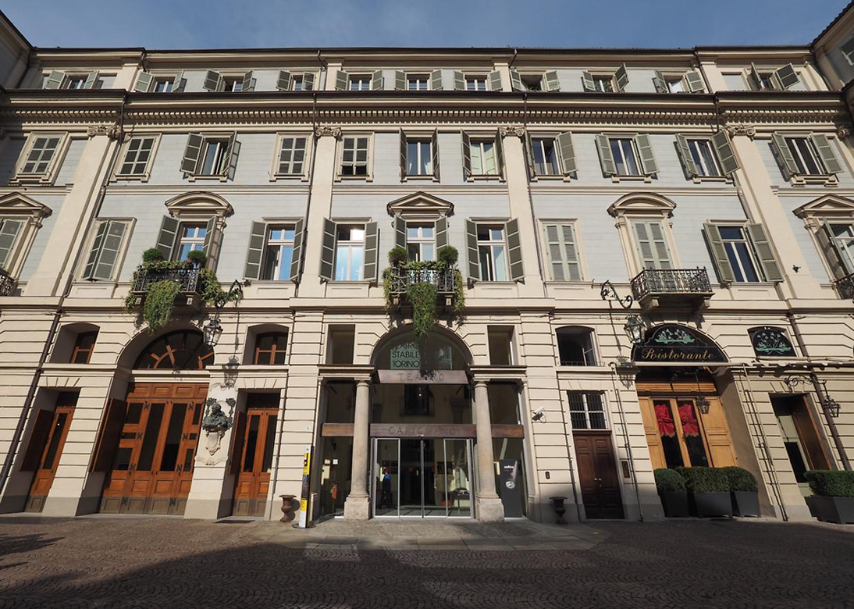 Teatro Carignano theatre in Turin