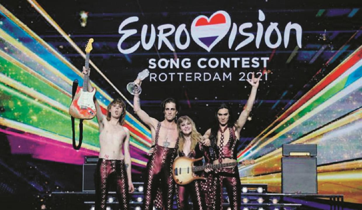 maneskin eurovision 21