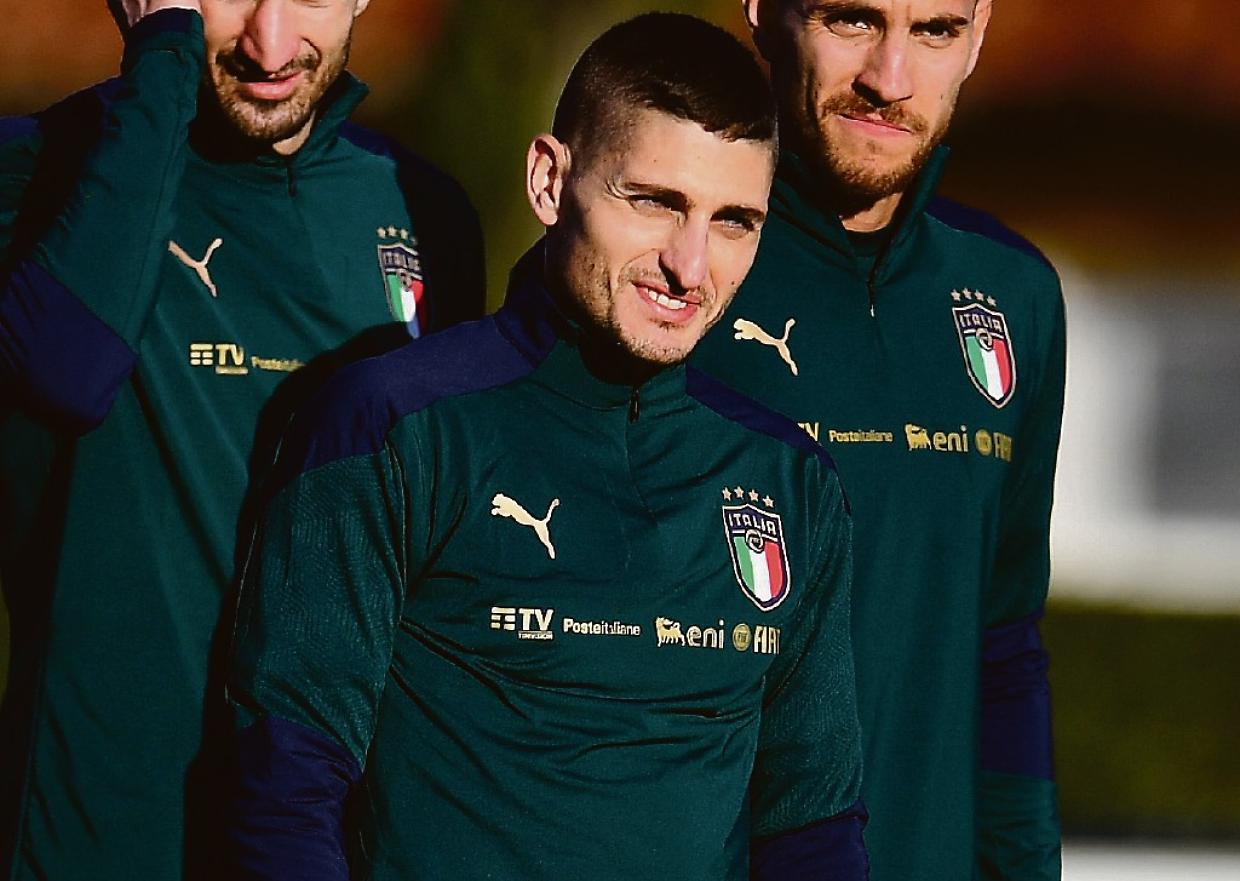 Italy Training Session &amp; Press Conference