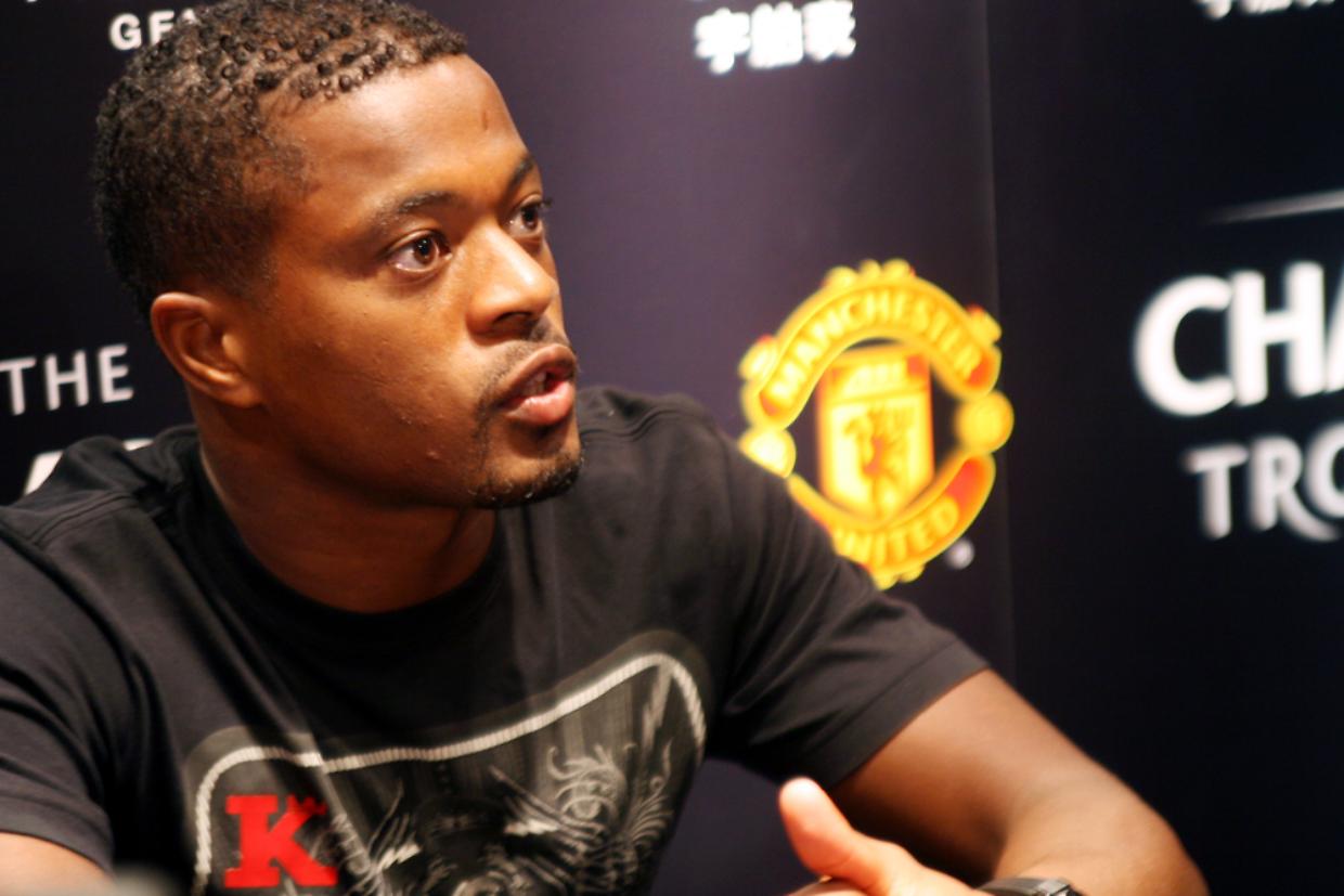 Manchester Uniteds Patrice Evra highlights Hublot promotional event in Shanghai