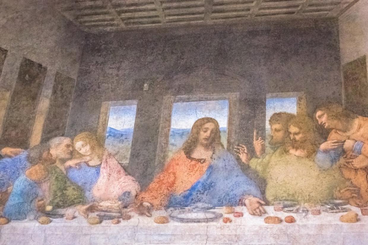Last Supper close up