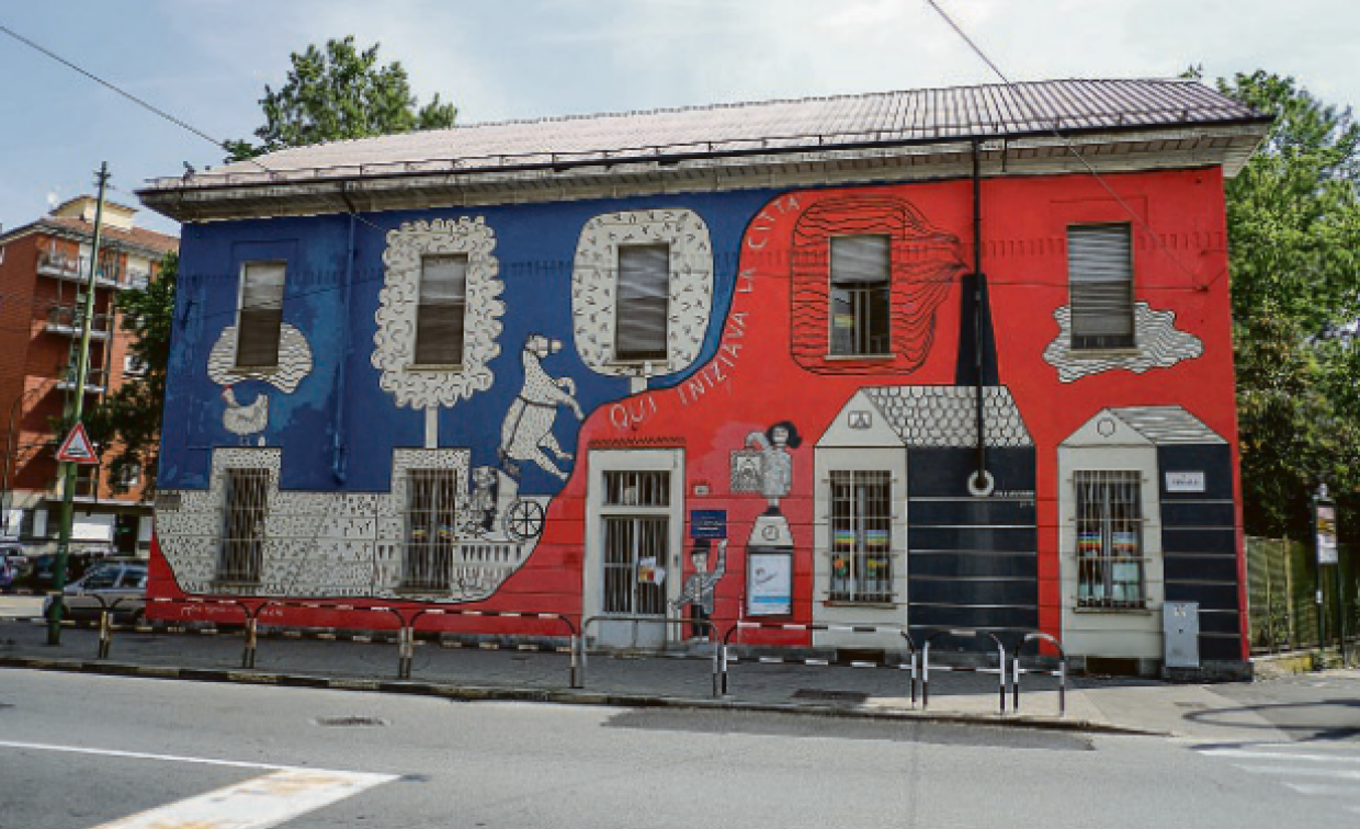 barriera lanzo street art