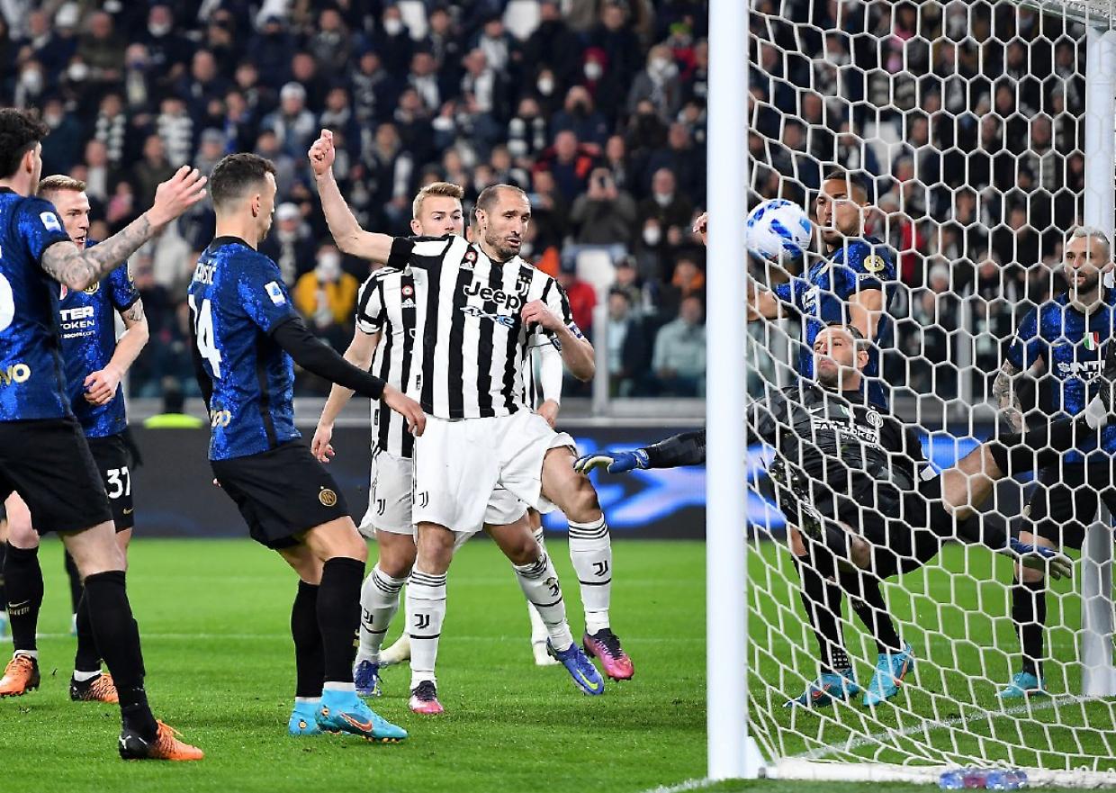 italian Serie A soccer match Juventus FC vs FC Inter at the Allianz Satadium in Turin, Italy, 3 april 2022 ANSA/ALESSANDRO DI MARCO