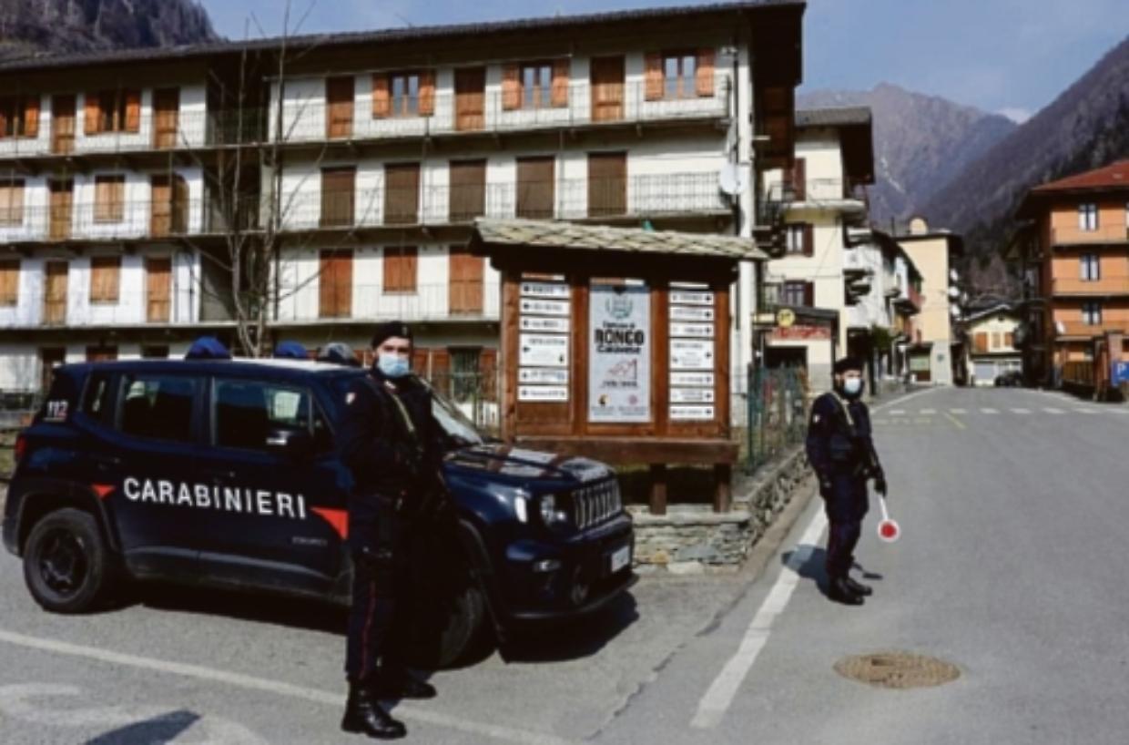 ronco canavese carabinieri