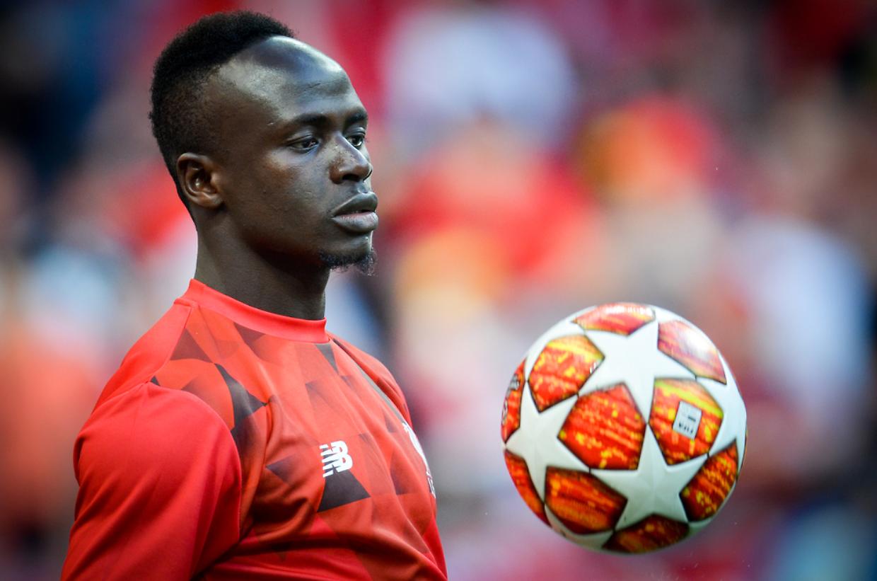 Madrid, Spain - 01 MAY 2019: Sadio Mane player during the UEFA C