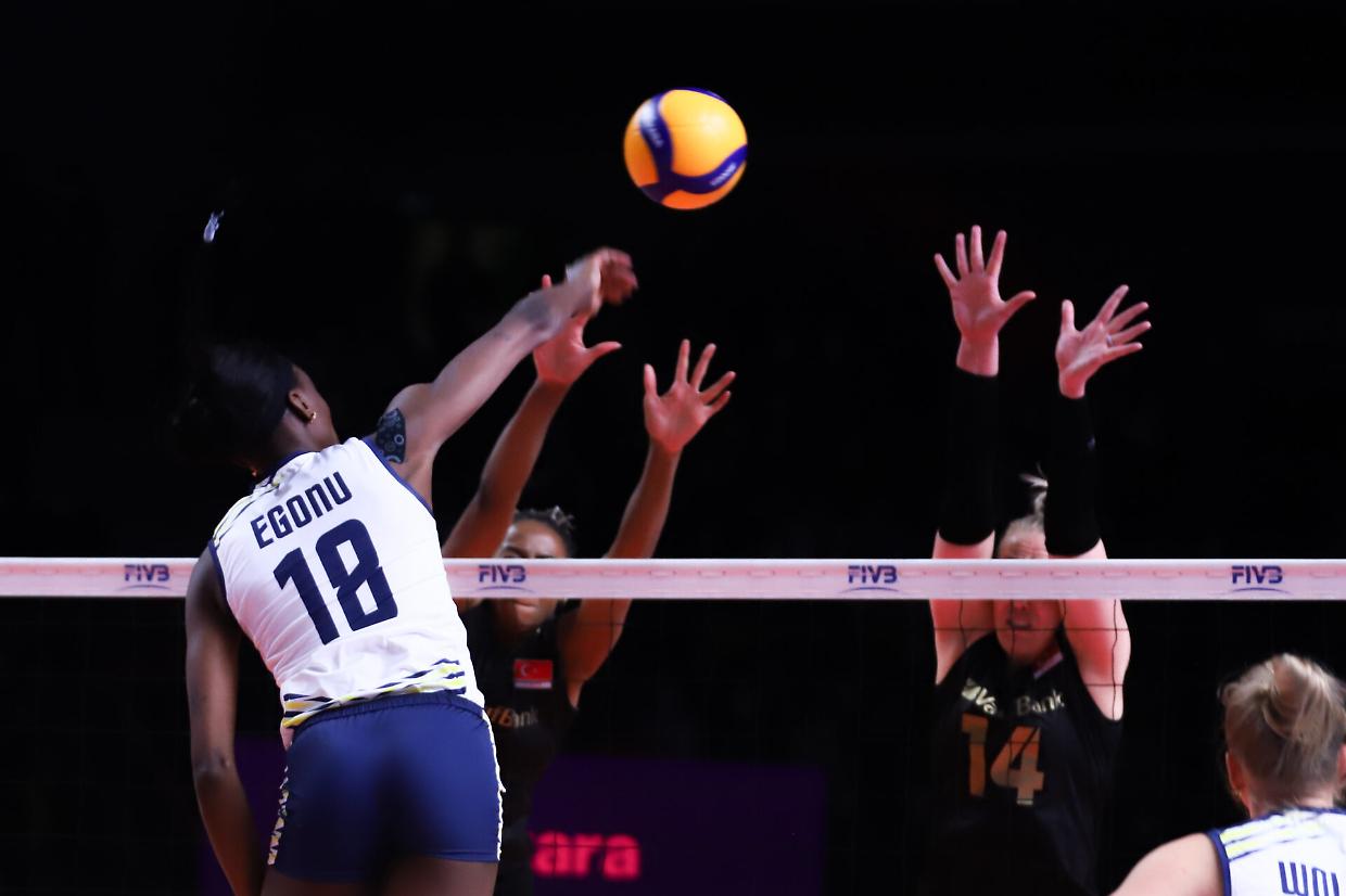 Vakifbank vs Imoco Volley Conegliano final match of FIVB Volleyb foto: @EvrenKalinbacak depositphotos