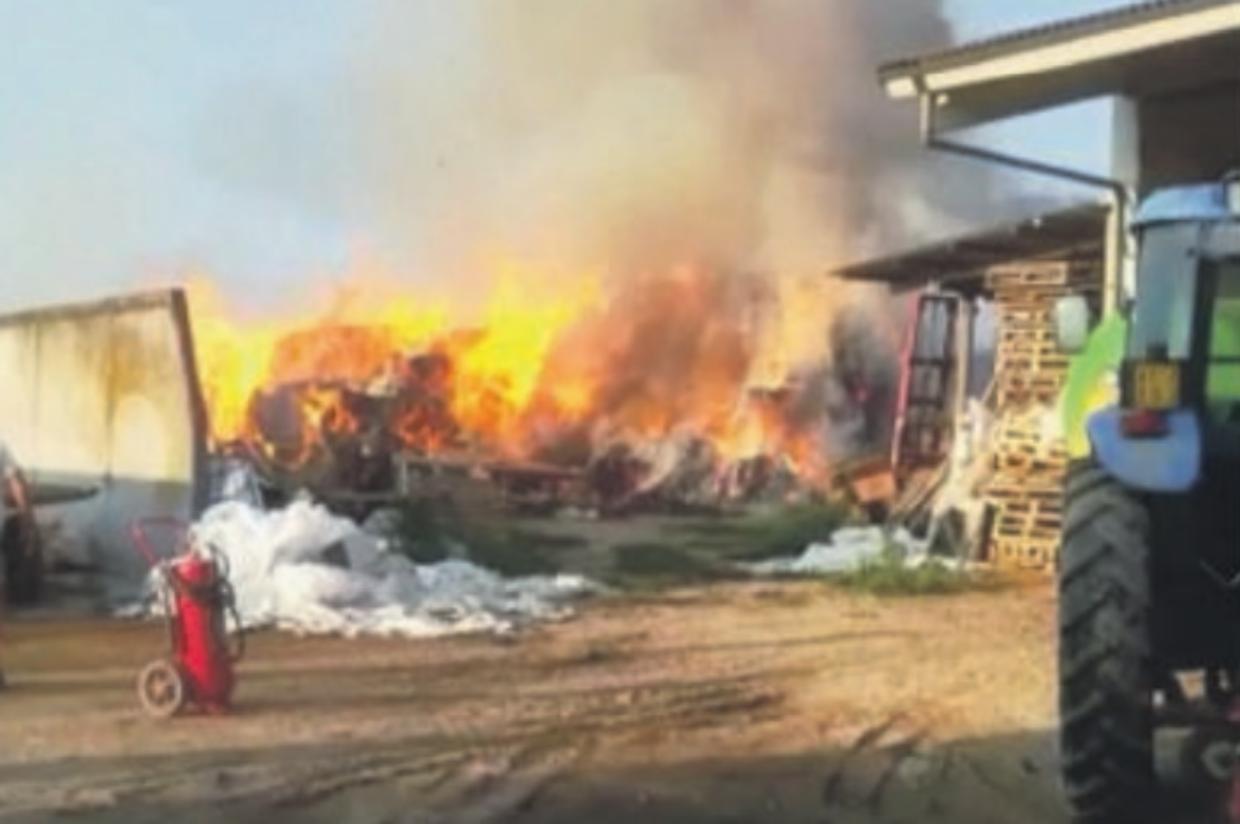 incendio cascina